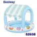 Детски надуваем басейн, 104x84 см, Bestway 52638 Sunshade Sweet Shoppe, със сенник