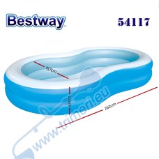 Басейн надуваем детски, 262x157x46см, Bestway 54117 Big Lagoon