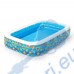 Детски надуваем басейн, 305x183x56 см, Bestway 54121 Flowers