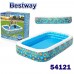 Детски надуваем басейн, 305x183x56 см, Bestway 54121 Flowers