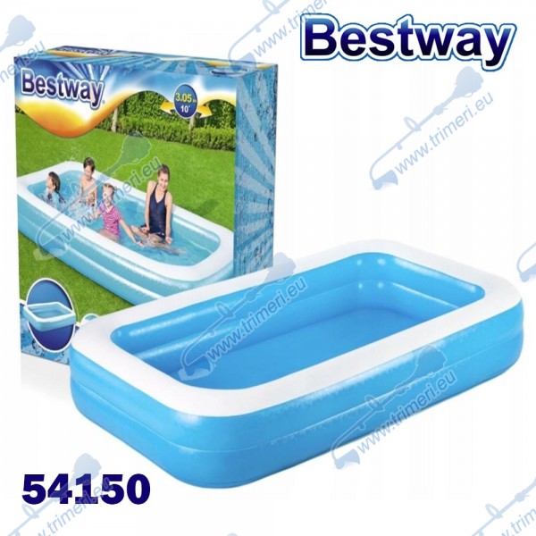 Детски надуваем басейн, 305x183x46 см, Bestway 54150