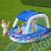 Детски надуваем басейн със сенник 213x155x132 см, Bestway 54370 Sea Captain