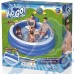 Басейн надуваем, 231x219x79 см, Bestway 54422 Splash Paradise, със седалка, облегалки и поставки за чаши