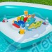 Надуваем басейн, 218x218x48 см, Bestway 54446 Sipping Summer, с масичка и поставки за чаши