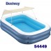 Надуваем басейн 254x178x140 см, Bestway 54449 Summer Bliss, със сенник