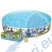 Басейн детски, кръгъл, твърд борд, 244x46 см, Bestway 55001 Dinosaur Fill'N Fun