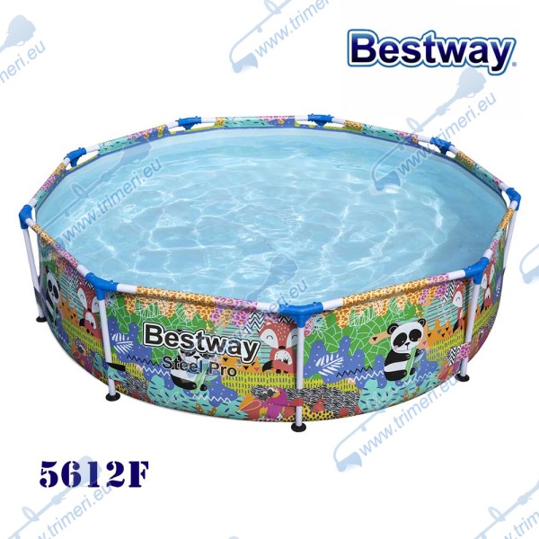 Басейн с метална конструкция 274x66см. Bestway 5612F Steel Pro