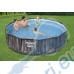 Басейн с конструкция, Bestway 5614X Steel Pro MAX, 366x100см, 9150 л., с филтърна помпа и стълба