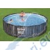 Басейн с мет. конструкция Bestway 5614Z Steel Pro Max, 427x107см, с филтър, стълба и покривало