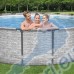 Басейн с конструкция, сглобяем, 549x122см, Bestway 5618Y Steel Pro Max, с филтърна помпа, стълба и покривало