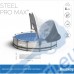 Басейн с мет. конструкция и сенник, Bestway 5619N Steel Pro, 366x100см, с филтърна помпа и стълба
