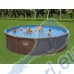 Басейн с мет. конструкция, Bestway 561CS Hydrium, 550x130см, с филтърна помпа, стълба, подложка, покривало и диспенсър