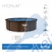 Басейн с мет. конструкция, Bestway 561CS Hydrium, 550x130см, с филтърна помпа, стълба, подложка, покривало и диспенсър