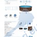 Басейн с мет. конструкция, Bestway 561CU Hydrium, 490x130см, с филтърна помпа, стълба, подложка, покривало и диспенсър