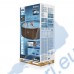 Басейн с мет. конструкция, Bestway 561CU Hydrium, 490x130см, с филтърна помпа, стълба, подложка, покривало и диспенсър
