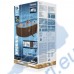 Басейн с метална конструкция, овален, Bestway 561CW Hydrium, 730x360x130см, с филтърна помпа, стълба, подложка, покривало и диспенсър