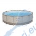 Басейн с метална конструкция и сенник, Bestway 561FY Steel Pro Max, 396x107см, с филтърна помпа, покривало и стълба