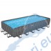 Сглобяем басейн с конструкция Bestway 561KG APX 365™, 732x366x132см, с филтърна помпа, стълба, покривало