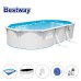 Басейн с твърди страници Bestway 56369 Hydrium, 610x360x120см, с филтър, стълба, подложка, покривало и диспенсър