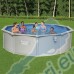 Басейн с твърди страни и конструкция Bestway 56384 Hydrium, 460x120 см - с филтърна помпа, стълба, подложка, покривало и диспенсър Басейн с твърди страни и конструкция Bestway 56384 Hydrium, 460x120 см - с филтърна помпа, стълба, подложка, покривало и диспенсър