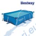 Басейн с метална конструкция сглобяем, Bestway 56403 Steel Splash Jr. Frame Pro, 259x170x61см