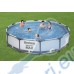 Басейн сглобяем с мет. конструкция и филтърна помпа Bestway 56416 Steel Pro Max, 366x76см Басейн сглобяем с мет. конструкция и филтърна помпа Bestway 56416 Steel Pro Max, 366x76см