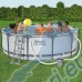 Басейн с мет. конструкция Bestway 56418 Steel Pro Max с филтър и стълба, 366x100см Басейн с мет. конструкция Bestway 56418 Steel Pro Max с филтър и стълба, 366x100см