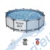 Басейн с мет. конструкция Bestway 56420 Steel Pro Max, 366x122см, с филтърна помпа, стълба, и покривало