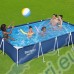 Басейн с конструкция + филтърна помпа Bestway 56424 Steel Pro, 400x211x81см, 5700 л
