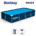 Басейн с конструкция + филтърна помпа Bestway 56424 Steel Pro, 400x211x81см, 5700 л