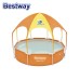 Басейн детски сглобяем Bestway 56432 Steel Pro, 244x51см, с мет. конструкция с покривало тип сенник