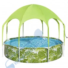 Сглобяем детски басейн Bestway 56432 Steel Pro, 244x51см - със сенник