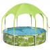 Сглобяем детски басейн Bestway 56432 Steel Pro, 244x51см - със сенник Сглобяем детски басейн Bestway 56432 Steel Pro, 244x51см - със сенник