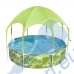 Сглобяем детски басейн Bestway 56432 Steel Pro, 244x51см - със сенник Сглобяем детски басейн Bestway 56432 Steel Pro, 244x51см - със сенник