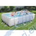 Басейн с мет. конструкция, Bestway 56441 Power Steel Frame, 404x201x100см, с филтър, стълба и диспенсър