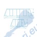 Басейн с мет. конструкция, Bestway 56441 Power Steel Frame, 404x201x100см, с филтър, стълба и диспенсър
