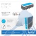 Басейн с мет. конструкция Bestway 56456 Power Steel, 412x201x122см, с филтър, стълба и диспенсър