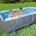 Басейн с мет. конструкция Bestway 56456 Power Steel, 412x201x122см, с филтър, стълба и диспенсър