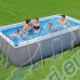Сглобяем басейн с конструкция Bestway 56457 Steel Pro Max, 732x366x132см, с филтърна помпа, стълба
