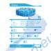 Басейн с мет. конструкция Bestway 56462 Steel Pro Max, 549х122см, с филтър, стълба и покривало