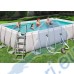 Басейн с конструкция, сглобяем, 549x274x122 см, Bestway 56465 Power Steel, с филтърна помпа, стълба, покривало, дозатор за хлор