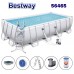 Басейн с конструкция, сглобяем, 549x274x122 см, Bestway 56465 Power Steel, с филтърна помпа, стълба, покривало, дозатор за хлор