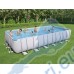 Басейн с мет. конструкция Bestway 56475 Power Steel, 732x366x132см, с филтър, стълба, покривало и диспенсър