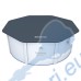 Басейн с твърди стени, Bestway 56574 Hydrium Steel, 360x120см, с монтиран скимер + филтър, стълба и покривало