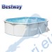 Басейн с твърди стени Bestway 56586 Hydrium, 500x360x120см, с филтър, стълба, подложка, покривало и диспенсър