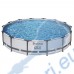 Басейн с мет. конструкция Bestway 56595 Steel Pro, 427x84см, с филтърна помпа
