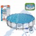 Басейн с мет. конструкция Bestway 56595 Steel Pro, 427x84см, с филтърна помпа