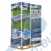 Басейн с мет. конструкция Bestway 56623 Power Steel, 956x488x132см, с филтър, стълба, покривало и диспенсър