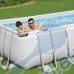 Басейн с мет. конструкция, Bestway 56670 Power Steel, 488x244x122см, с филтър, стълба, покривало и диспенсър