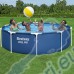 Басейн с мет. конструкция сглобяем Bestway 56677 Steel Pro, 305x76см, 4678л.